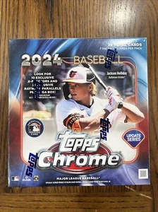 2024 Topps Chrome MLB Update Series Mega Box, Paul Skenes, Jackson Holiday ⚾️🔥 - Picture 1 of 8