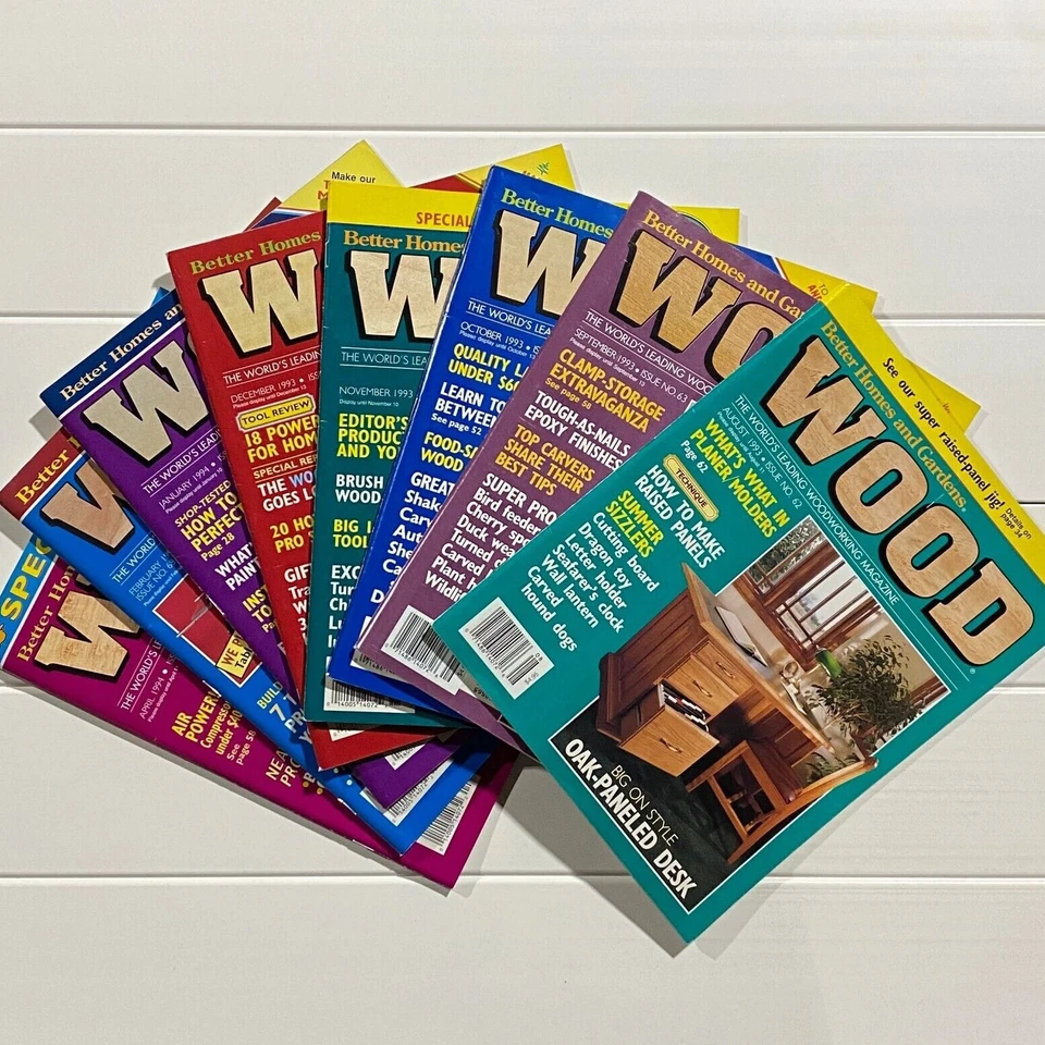 WOOD Magazine - 1 MAGAZINE - 1993-2019 - CHOOSE YOUR MONTH - Image 1 of 1