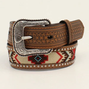Ariat® Children's Southwest Design Embroidered Inlay Belt A1307108 - Picture 1 of 1