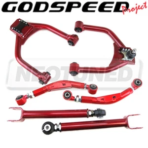 Kit de brazo de arrastre Godspeed ajustable delantero + trasero + para Chrysler 300 2005-20 - Imagen 1 de 9