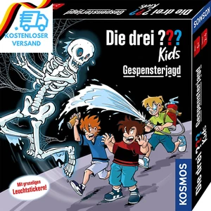 Die DREI ??? Kids Gespensterjagd Von KOSMOS 683764, Kooperatives Memo Spiel Mit - Bild 1 von 12
