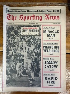 The Sporting News December 10, 1966 Steve Spurrier Cover - Picture 1 of 2