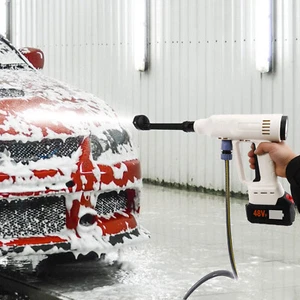 Portable Cordless Battery Powered Pressure Washer For Car Home Garden Wash NEW - Picture 1 of 15