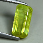 1.98 Cts_Diamond Sparkling_100 % Natural Unheated Yellowish Green Sphene