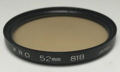 PRO 81B 52mm Camera Lens Filter Made in Japan - Image 1 of 4