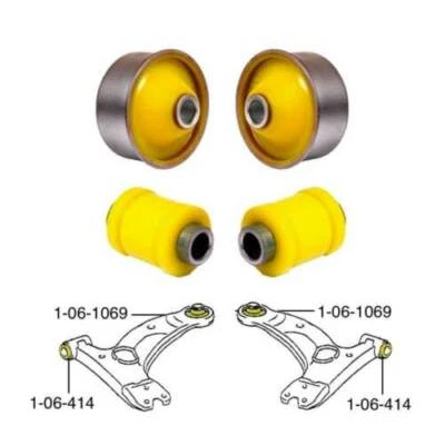 PU Front Low Arm Bushing Kit fits TOYOTA MATRIX, COROLLA, PRIUS / SCION TC - Image 1 of 3