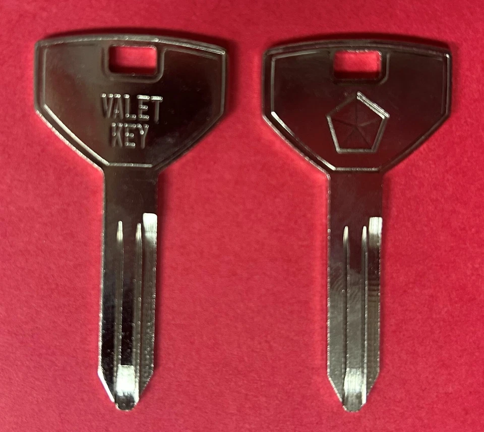 Y156 Valet Key for Chrysler Key Blank uncut (1 Key) - image 1 of 1