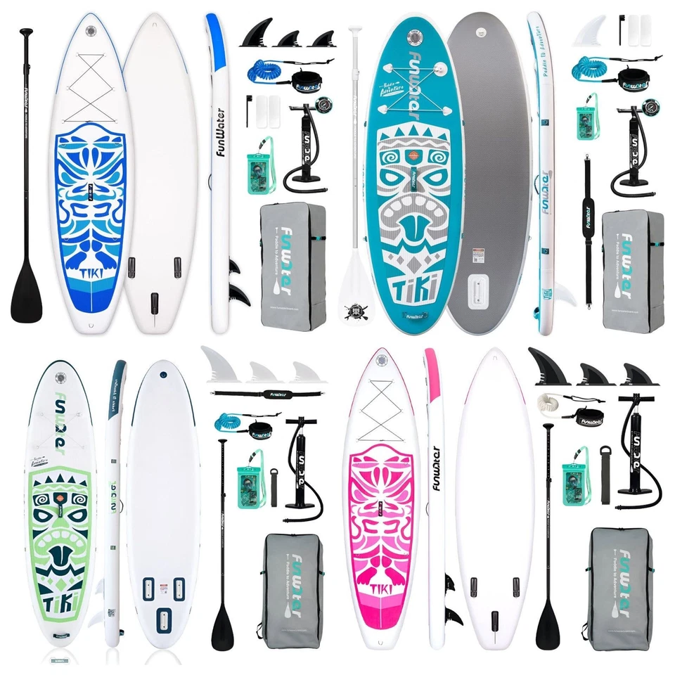 Aufblasbares SUP Board 320x83 Stand Up Premium Paddle Board Komplettset robust - Bild 1 von 1