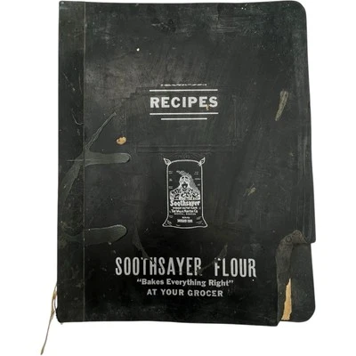 Libro de recetas de harina de adivino Foto 1 de 4