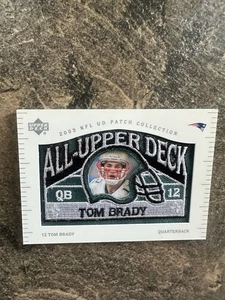 2003 UD Patch Collection #UD-5 Tom Brady All Upper Deck Patches - Bild 1 von 6