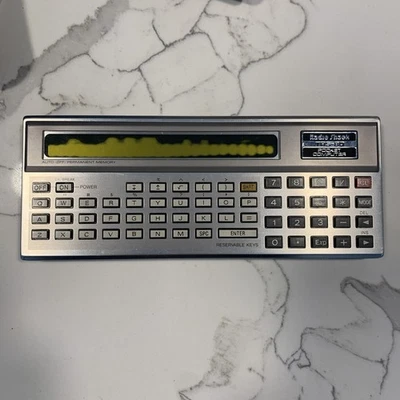 Radio Shack TRS-80 Pocket Computer w Cassette Interface w Box And Reference Card - Image 1 of 4