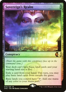 MTG FOIL Sovereign's Realm  - Conspiracy: Take the Crown #10 - Picture 1 of 1