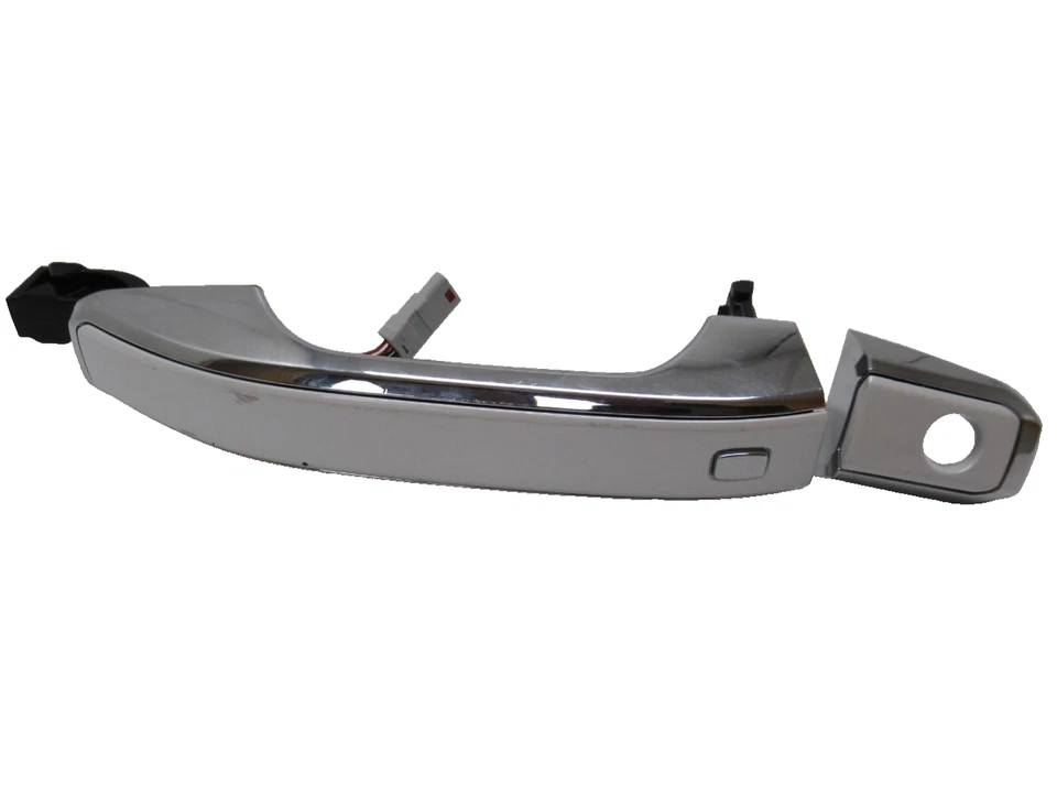 Front Door Handle Left or Right Crystal White w/ Cap 2021-25 GMC Yukon Yukon XL - Image 1 of 4