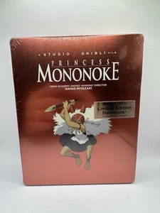Princess Mononoke Limited Edition Steelbook Blu-ray/DVD Anime Movie Ghibli - Imagen 1 de 9