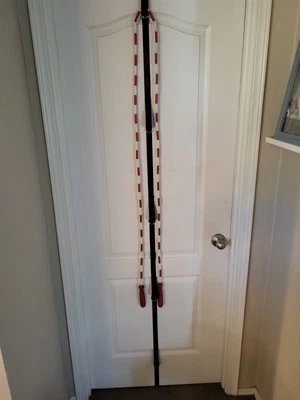 Lifeline Inc Jumprope Plástico Ponderado Vermelho/Branco 9 Pés de Comprimento - Usado - Imagem 1 de 3