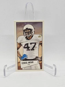 2013 Bowman Mini Cards 1952 Design Ezekiel Ansah #52B-EA Rookie RC - Picture 1 of 2