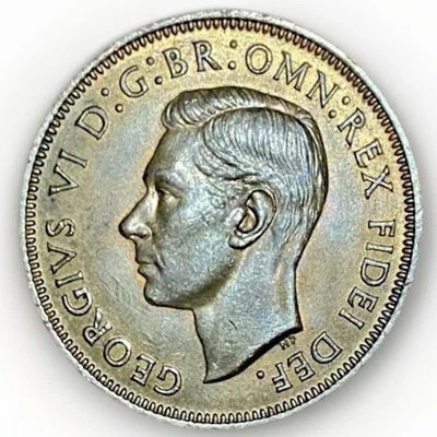 Great Britain Half 1/2 Penny Coin 1950, King George VI, Better Grade. #1 - Image 1 of 4