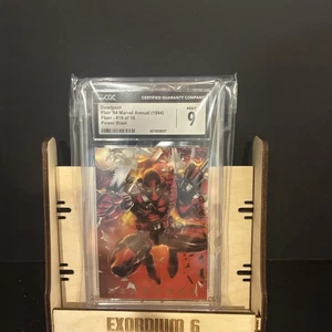 Deadpool Fleer 94 Marvel Annual 16 of 18 Power Blast - Bild 1 von 6