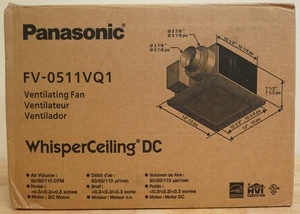 Ventilador de escape Panasonic FV-0511VQ1 techo doblado - Imagen 1 de 7