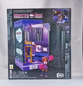 MEGA Monster High Clawdeen's Boo-K Den Construction Set Book Nook 298 Pieces New - Picture 1 of 5