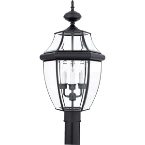 Quoizel NY9043K Newbury Outdoor Lantern in Black - Picture 1 of 4