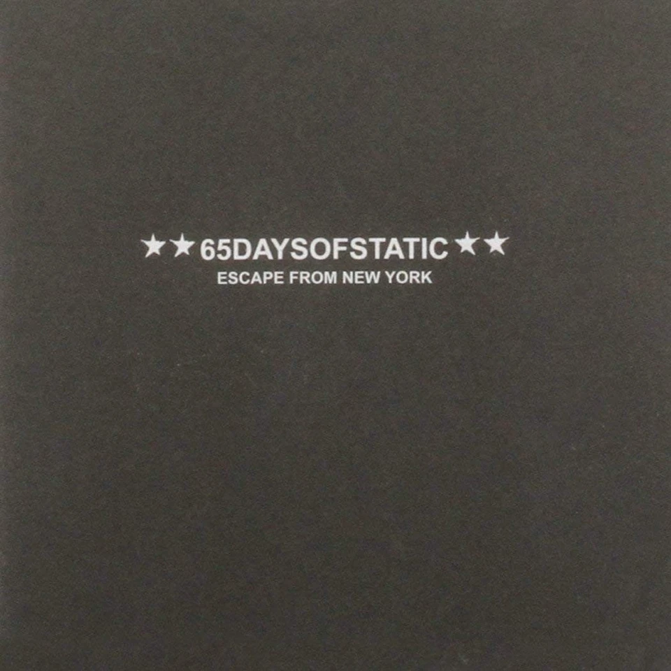 65daysofstatic Escape From New York Doppel-CD Neu - Bild 1 von 1