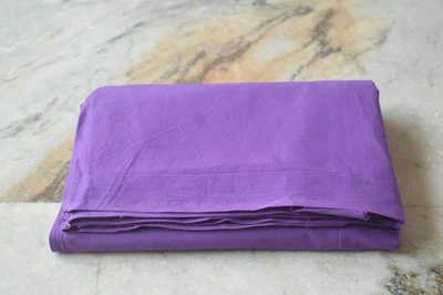 New Purple Plain Fabric 100% Cotton 3 Yard Fabric NO TARRIF CHARGES 100%✅ ZK_62 - Image 1 of 4