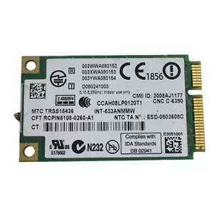 HP IBM Lenovo Thinkpad Intel 5300 WLAN Wifi Card 43Y6495 506679-001 T400s X200s - Picture 1 of 2