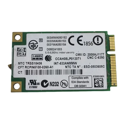 HP IBM Lenovo Thinkpad Intel 5300 WLAN Wifi Card 43Y6495 506679-001 T400s X200s - Image 1 of 2