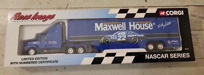 CORGI Race Image 1994 Limited Ed 1/64 BOBBY LABONTE #22 Maxwell House Hauler  - Image 1 of 4