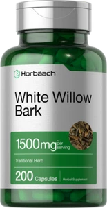 White Willow Bark Capsules | 1500mg | 200 Count | Non-GMO | by Horbaach - Picture 1 of 7