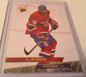 12-13 2012-13 FLEER RETRO P.K. SUBBAN 1993-94 ULTRA 93-14 MONTREAL CANADIENS - Picture 1 of 1