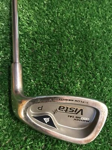 RH Dunlop Vista Pitching Wedge ⛳️ True Temp Stiff Flex Steel Shaft #O566 - Picture 1 of 6