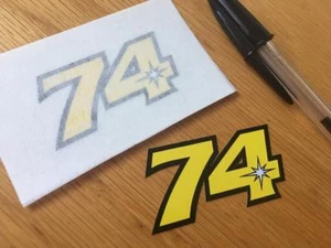 Daijiro Kato número 74 (par muy pequeño) - Imagen 1 de 1