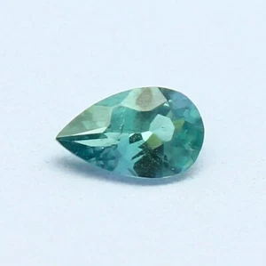 Natural Rare Chrome Kornerupine 0.20 Carat 5x3 MM Pear Shape Faceted Gemstone - Picture 1 of 7
