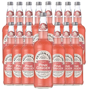 Fentimans Botanically Brewed Classic Pink Ginger Sparkling Soda 15er Pack - Bild 1 von 4