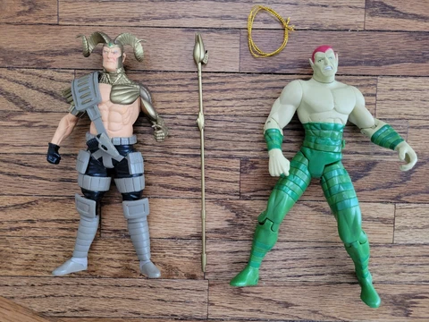 DC Direct Amazo And Magog Complete Free Shipping Cover