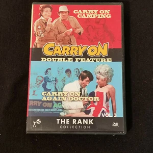 Carry On Double Feature: Carry On & Carry On Again Doctor - DVD - Like New - Picture 1 of 3