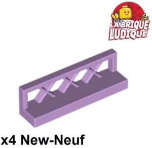 LEGO - 4x Fence Barrera Valla 1x4x1 Lavanda/Lavanda 3633 Nuevo - Picture 1 of 1