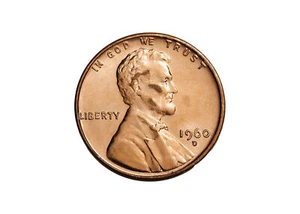1960 D Lincoln Cent Small Date SD BU Brilliant Uncirculated - Picture 1 of 2