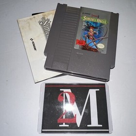Castlevania II Simon's Quest Nintendo NES Cartridge + Manual + Sleeve Authentic