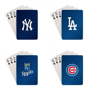 MLB Diamond Plate Playing Cards, Choose Team Standard Size Licensed Baseball - Picture 1 of 5