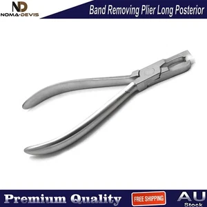 Dental Orthodontic Band Removing Long Posterior Plier Brackets-Adhesives Removal - Picture 1 of 4