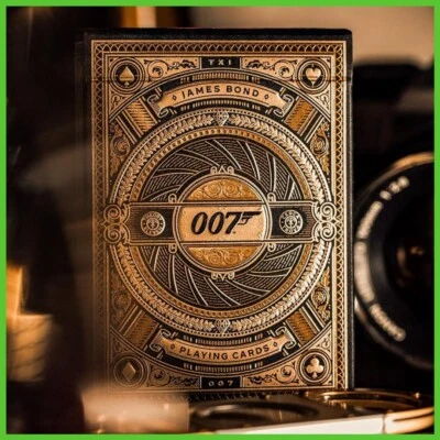 PLAYMAGIC Mazzo di Carte da Gioco JAMES BOND 007 Playing Cards da Poker Collezione e Magia