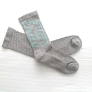Nike Youth Performance Crew Socks - SX5816 - Gray - Size M - NEW - Picture 1 of 4