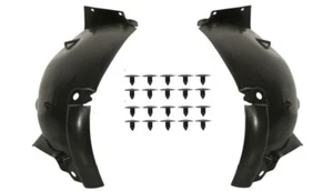 2x PARE-BOUE DE PASSAGE DE ROUE AVANT D+G + CLIPS RENAULT CLIO III 05.05-11.12 - Imagen 1 de 3