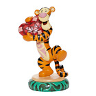 @ New JIM SHORE DISNEY Figurine TIGGER HOLDING HEART Hug Love Pooh Tiger Statue