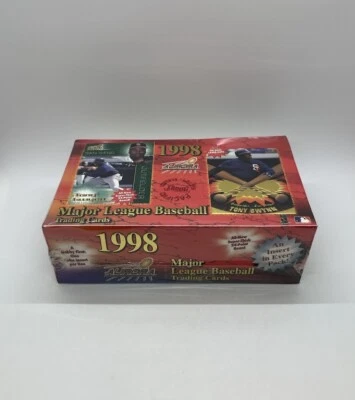1998 Pacific Aurora MLB Baseball Factory Sealed Hobby Box! 216 Cards Total - Image 1 of 4
