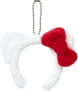 Hello Kitty Mini Headband Mascot Ballchain Sanrio Original 2024 NEW - Picture 1 of 4
