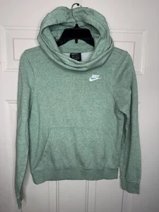 Nike Running Hoodie Men’s XS Cowl Neck Pullover Sweatshirt Fleece Jacket Swoosh - Picture 1 of 7